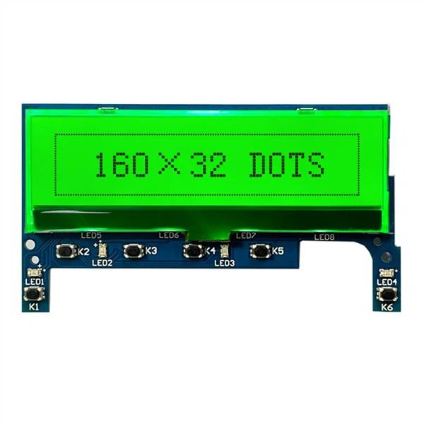 160x32 grafický LCD modul